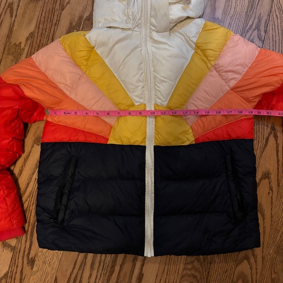 Marine Layer EUC Archive Apres Sunset Puffer - Medium / Navy Sun coat jacket - Picture 6 of 16